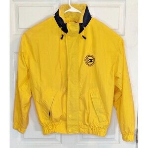 VTG Oarsman 913 Jacket Size M Yellow, Blue Grey Antique Classic Boat Society Inc